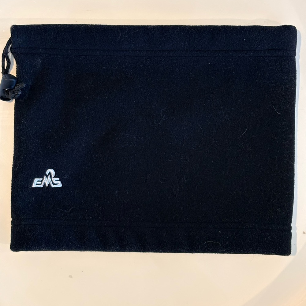 EMS Black Fleece Neck Warmer